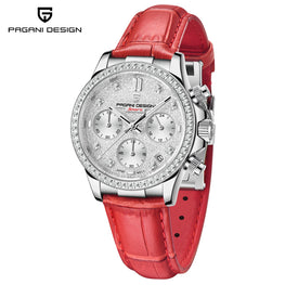 2022 PAGANI DESIGN New Women's Quartz Watch Sapphire Waterproof Fashion Leather Simple Timing Clock Watch For Women Reloj Mujer