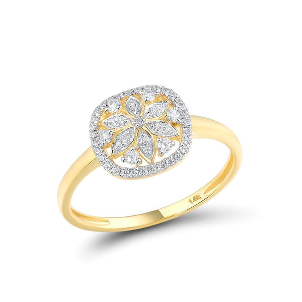 Mejuri Beaded Ring - 14k Yellow Gold [UEQZ8284] - $64.80 : Mejuri