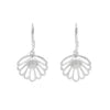 925 Sterling Silver Simple Classic Fashion Natural Pearl Gemstone 29x15x7 MM Drop Earrings Multi Plated Fine Jewelry for Women