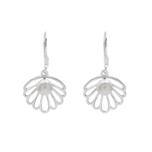 925 Sterling Silver Simple Classic Fashion Natural Pearl Gemstone 29x15x7 MM Drop Earrings Multi Plated Fine Jewelry for Women
