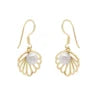 925 Sterling Silver Simple Classic Fashion Natural Pearl Gemstone 29x15x7 MM Drop Earrings Multi Plated Fine Jewelry for Women
