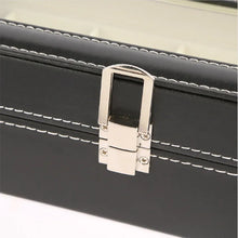 6 Slots Watch Box Watch Accessories Watch Display Case Storage Box Holder PU Leathe Watches Organizer Storage Box Jewelry Box