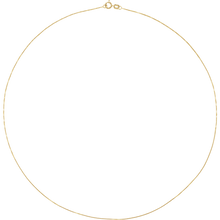 Épure Carrée 14K Yellow Gold 0.55 mm Box Chain – 18 in