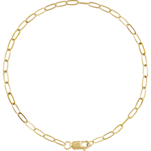 Élan 2.1 mm Paperclip Chain 14K Gold or Gold-Filled
