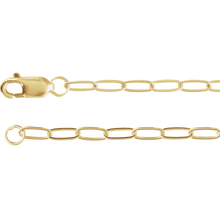 Élan 2.1 mm Paperclip Chain 14K Gold or Gold-Filled