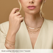 Élan 2.1 mm Paperclip Chain 14K Gold or Gold-Filled