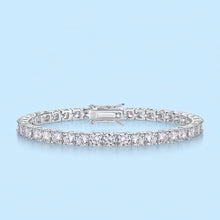 Moissanite 4mm Tennis Bracelet Female Silver Hip Hop Fine Jewelry Women Luxury Classic Bracelet