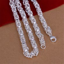 925 Sterling Silver 7mm 20 inches Chain Necklaces For Men Women Fashion Statement Necklace Party Jewelry