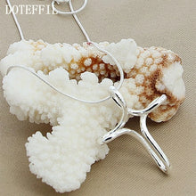 925 Sterling Silver Cross Pendant Necklace 16-30 Inch Snake Chain For Woman Fashion Wedding Engagement Jewelry