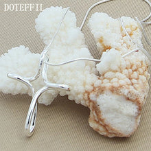 925 Sterling Silver Cross Pendant Necklace 16-30 Inch Snake Chain For Woman Fashion Wedding Engagement Jewelry