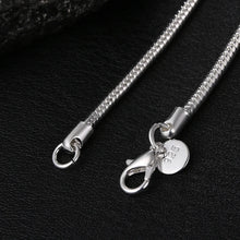 925 Silver 1MM/2MM/3MM Snake Chain Necklace For Men Women Silver Necklaces Fashion Jewelry