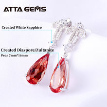 925 Sterling Silver Color Change Diaspore Water Drop Stone Zultanite Earring for Women Solid Zultanite Bijoux Fine Jewelry