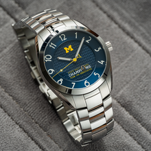 Michigan National Champions Timepiece - (Stainless Steel)
