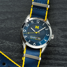 Michigan National Champions Timepiece - (Stainless Steel)