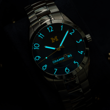 Michigan National Champions Timepiece - (Stainless Steel)