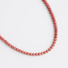 18K Gold Plated Brass Natural Stone Beads Single Strand Necklace