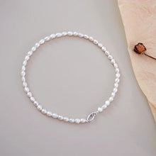 Natural Gray Baroque Freshwater Pearl Necklace 925 Sterling Silver Wedding Jewelry for Women Gifts
