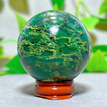 Emerald  Sphere Golden stripe Crystal Natural Quartz Stone Home Decoration Minerals Reiki Gifts Craft Energy Healing Spiritual