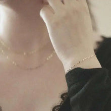 14K Gold Bracelet, Japanese Design, Exquisite Shining Lips, Kiss Word