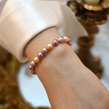 Natural Freshwater Pearl Women's Bracelet 925 Sterling Silver Wedding Jewelry Gift