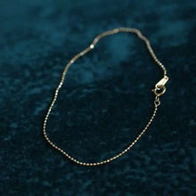 14K Solid Gold Bracelet for Women, True Yellow Gold, Simple and Popular Jewelry, kj477