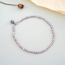 Natural Baroque Freshwater Pearl Necklace 925 Sterling Silver for Women  Wedding Party Jewelry