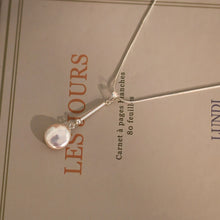 ASHIQI Natural Freshwater Pearl Baroque Pendant 925 Sterling Silver Necklace Fashion Jewelry Gifts for Women