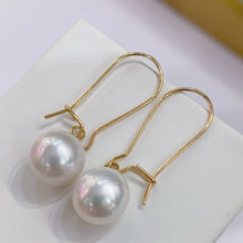 Drop Earrings Edison Pearl Jewelry Vintage Gold Filled Two Hole Tassel 14k Filled Gold Pendientes Earings For Women