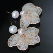 Original 14k Gold Filled Pendant Earrings Natural Freshwater Beads 11-12mm For Women Girls Ear Jewelry Accessory SE15