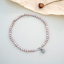 Natural Baroque Freshwater Pearl Necklace 925 Sterling Silver for Women  Wedding Party Jewelry