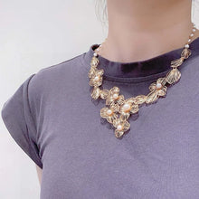 14K Gold Filled Chain Women's Natural Freshwater Pearl Collar Collarbone Necklace Long Lasting Color Retention