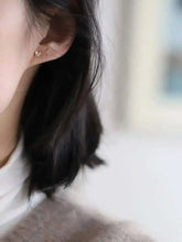 14K Gold Butterfly Earring for Women, Minimal Simple Style, Hypoallergenic, Trendy Jewelry, Gift, kj49