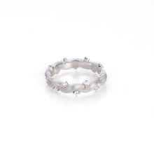 925 Sterling Silver 5A Zircon Italian Craft Brushed Rings For Women Plant Vine Chic Luxury Ring 2024 New Party Gift