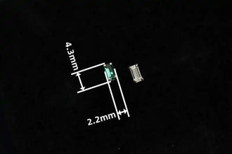 GOLDtutu 14K Gold Stud Earring, Green Emerald Jewelry, Simple Crystal, Minimal Style, kj188