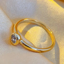 18K White Yellow Gold 1 Carat Round Moissanite Lab Diamond Bazel Set Wedding Bridal Engagement Band Finger Ring Luxury Jewelry