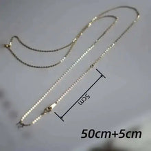 Genuine 14K Solid Gold Necklace, Minimal Simple Style Neck Chain, Fine Jewelry, Real Au585 for Women, Girl, 2022, kj159