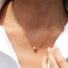 Luxury 100% Real 18k Gold Women's Passepartout Transfer Bead Pendant Moissanite Diamond Necklace