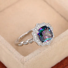 925 Sterling Silver Luxury Flower Ring Delicate Clear Rose Ring Pave Setting CZ for Women Fine Jewelry Gift