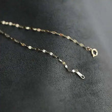 14K Gold Bracelet, Japanese Design, Exquisite Shining Lips, Kiss Word