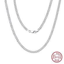 925 Sterling Silver With 18K Gold Plated Hip Hop 2.5mm Franco Chain Necklace for Men Fashion  Choker Necklace Party Jewelry NMN13