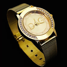 European Fashion Watch Women Luxury Brand DQG Quartz Watch Reloj Mujer Casual Stainless Steel Ladies Clock