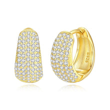 Classic Sophistication 925 Silver Earrings 18K White & 14K Gold Plated  High  quality for Any Occasion  Dropshipping