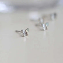 GOLDtutu 9k Gold Butterfly Earring for Women, Hypoallergenic Earrings, Fine Jewelry kj515