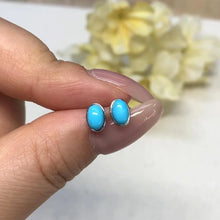 18K Solid Gold High Fashion Earrings/Pendants Certificated Natural Turquoise Platinum Jewelry Premium Blue Gemstone