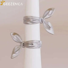 925 Sterling Silver 3D Bow Clip Earring For Women Original Design  Non Pierced Earring Statement Jewelry Gift