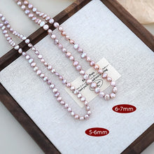 Natural Baroque Freshwater Pearl Necklace 925 Sterling Silver for Women  Wedding Party Jewelry