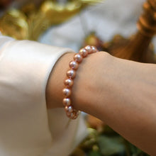 Natural Freshwater Pearl Women's Bracelet 925 Sterling Silver Wedding Jewelry Gift