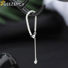 Sterling Silver Shiny Soft Adjustable Ring Minimalism Sparkling Rings Italian Jewelry 2021 New Trend Girls Women Gift Hot