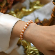 Natural Freshwater Pearl Women's Bracelet 925 Sterling Silver Wedding Jewelry Gift