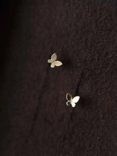 14K Gold Butterfly Earring for Women, Minimal Simple Style, Hypoallergenic, Trendy Jewelry, Gift, kj49
